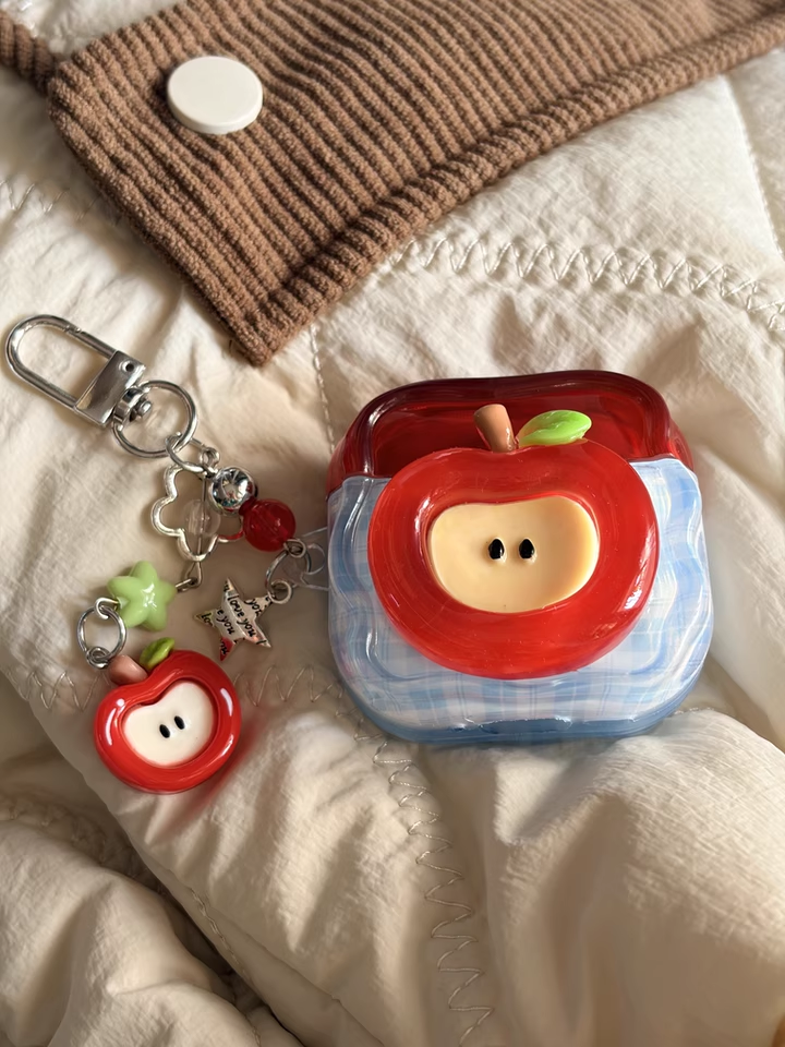 Apple & Pear Themed AirPods Case Cover