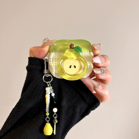 Apple & Pear Themed AirPods Case Cover
