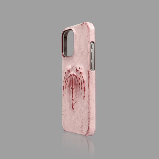 Vintage Gothic Vampire Bat Embossed iPhone Case