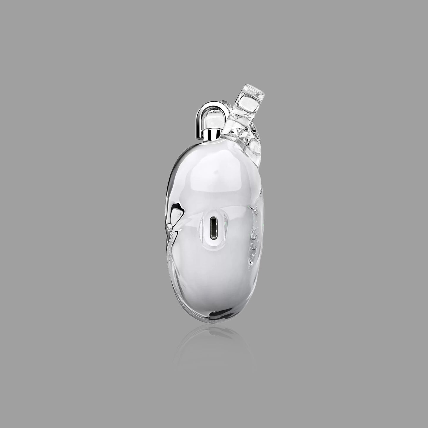 3D Heart Clear Silicone AirPods Case