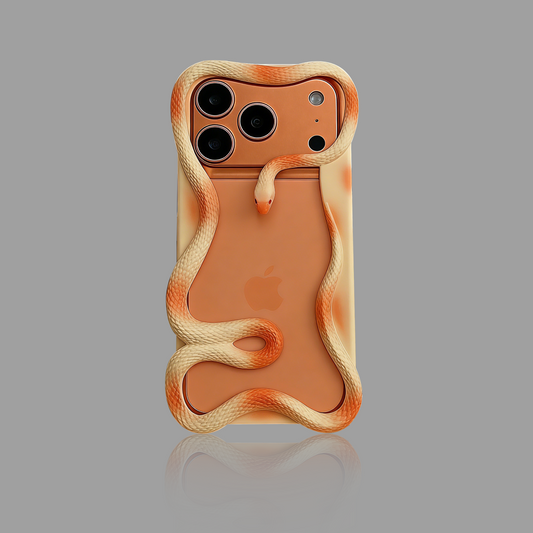 Bold Wrapped Snake Design iPhone Case