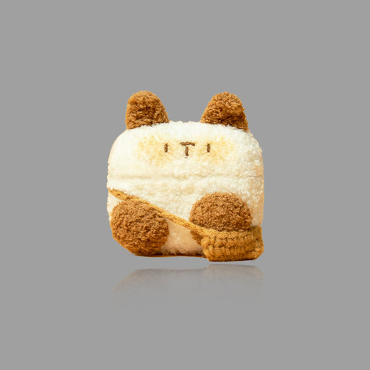 Furry cartoon animal design AirPods case