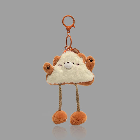귀여운 봉제 빵곰 열쇠고리 & 가방 참