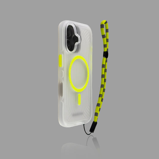 iPhone용 매트 프로스티드 MagSafe 폰 케이스