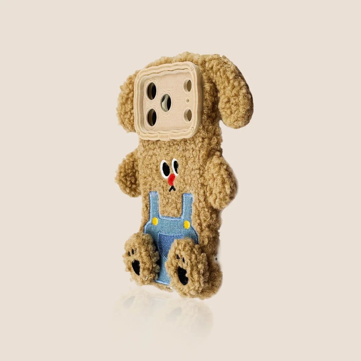 Cozy Fluffy Animal-Themed iPhone Case 我的商店