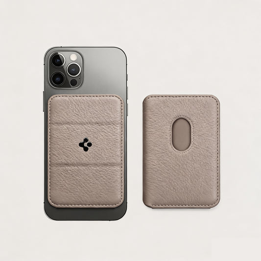 Magnetic Card Holder with Stand for iPhone, Portable MagSafe Wallet Card Sleeve