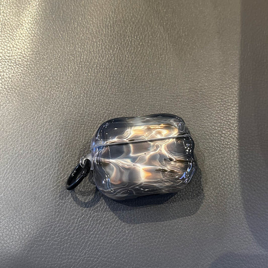 半透明水面波紋AirPodsケース