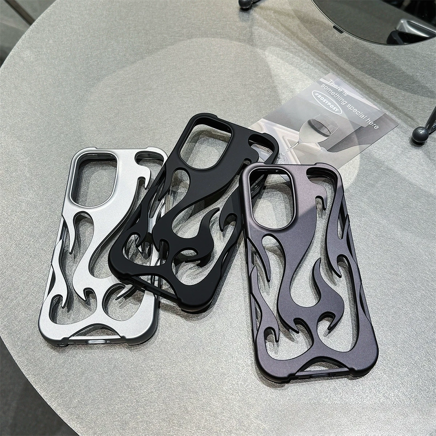 Unique Hollow Flame Samsung Case