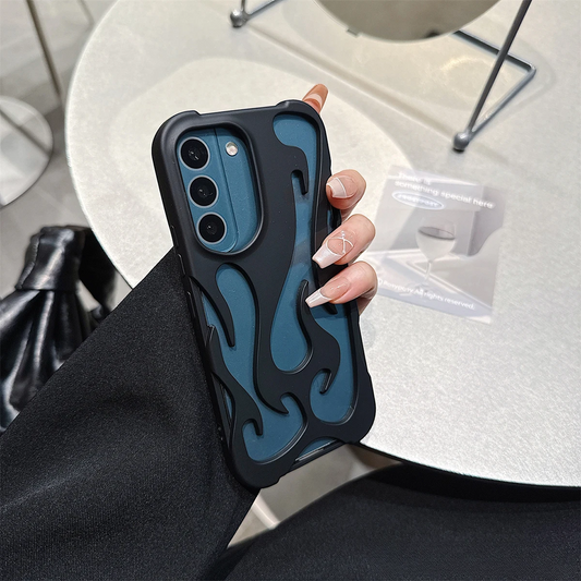 Unique Hollow Flame Samsung Case
