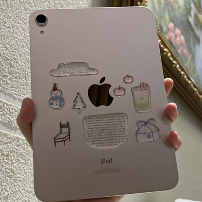 Cute 3D Jelly Epoxy Stickers, Ins Style Raised Decals for iPad, Phone, Laptop & Journal Decor