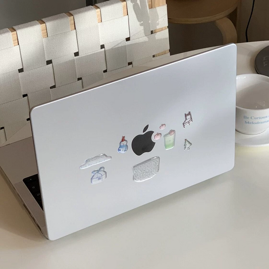 可愛い3Dゼリーエポキシシール、iPad、スマホ、ノートパソコン、手帳用インス風盛り上がりデカール
