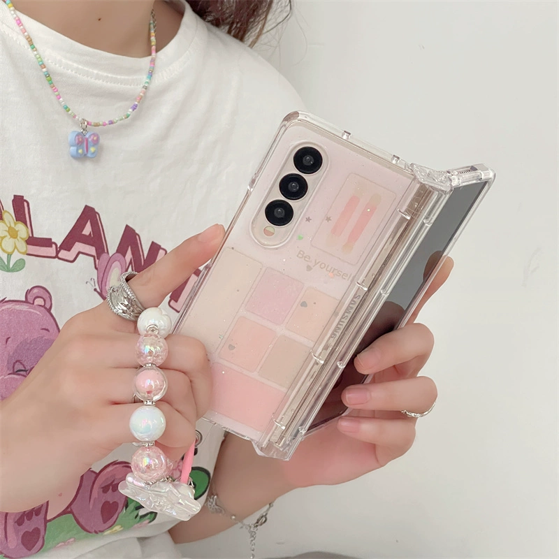 Galaxy Z Fold Protective Case - Eyeshadow Palette Inspired Design