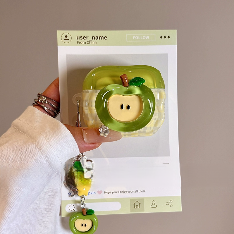 Apple & Pear Themed AirPods Case Cover