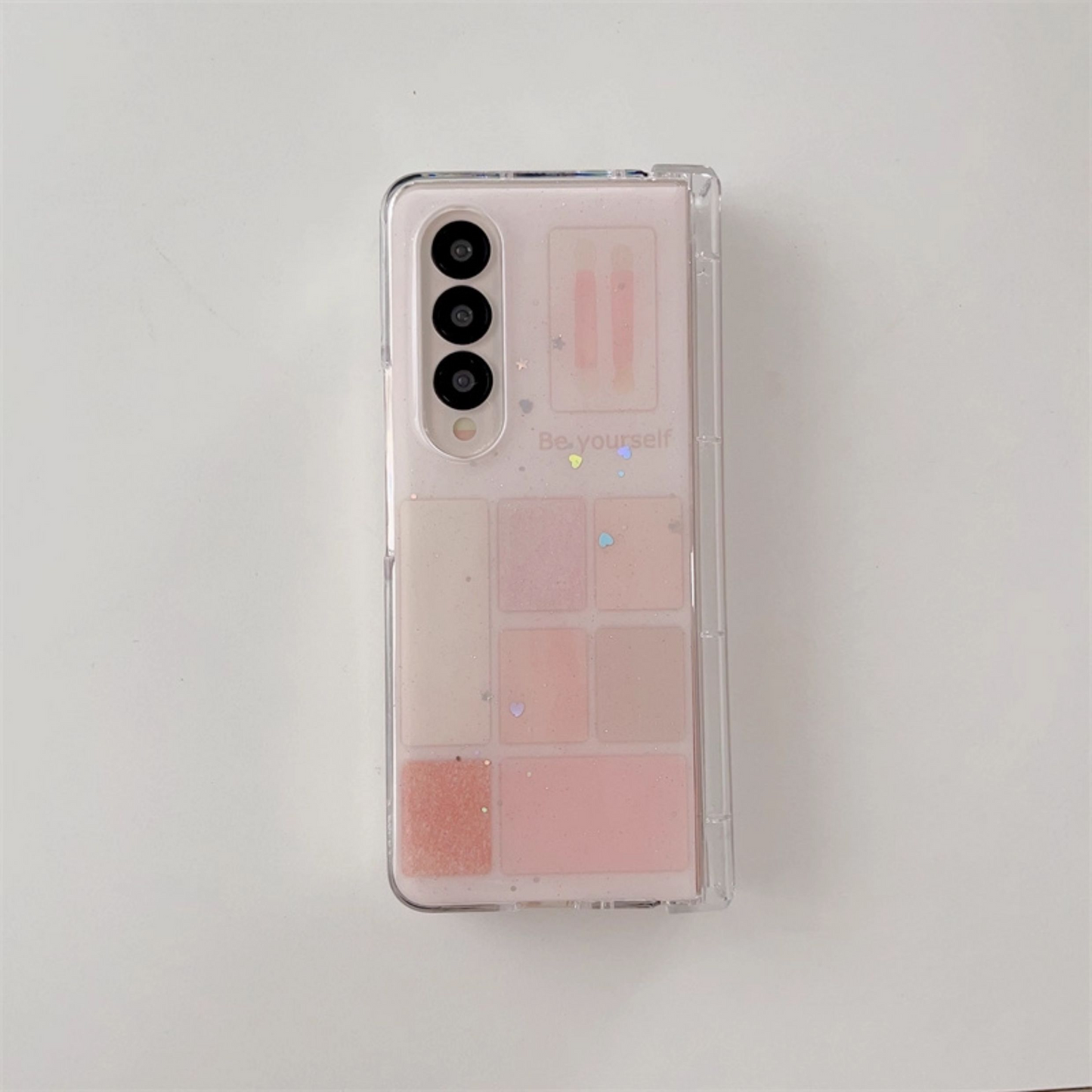 Galaxy Z Fold Protective Case - Eyeshadow Palette Inspired Design