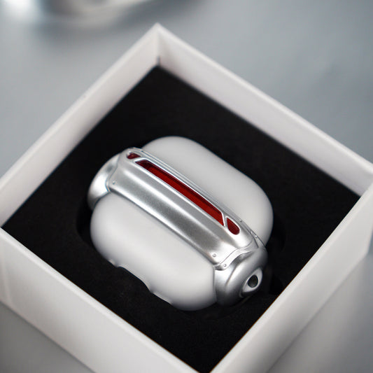 Laser Eye Armor AirPods Case with Lanyard