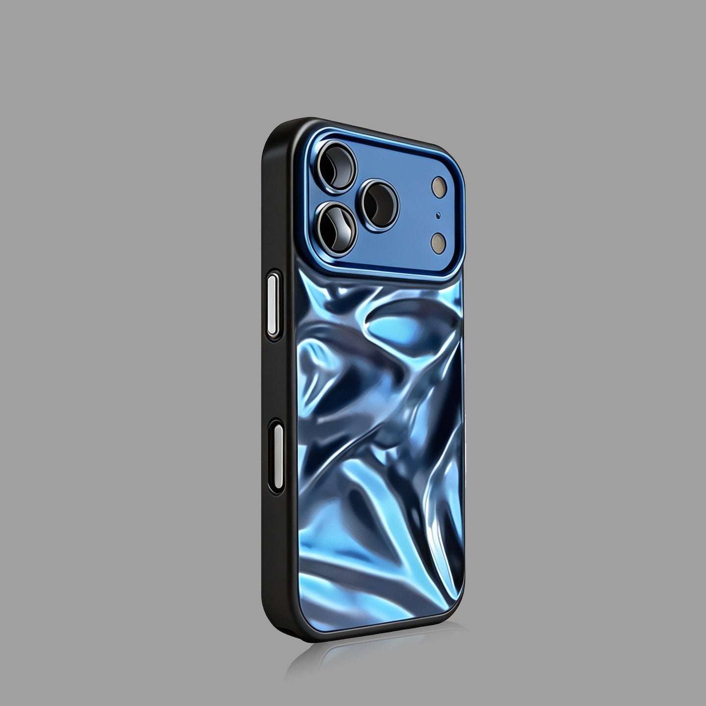 3Dウォーターリップル電気めっきiPhoneケース