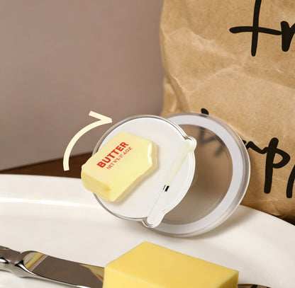 Rotatable Butter MagSafe Phone Holder, Cute Food-themed Stand