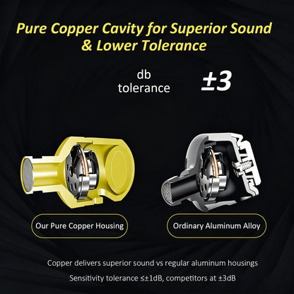 Iridescent Resin Wired In Ear Headphones,  Optional Mic & Type-C Plug for Daily Music Calls
