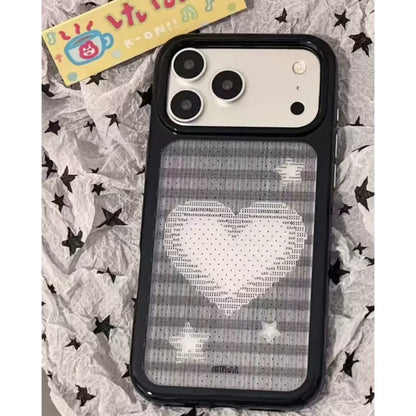 Grid Star Heart Polka Dot iPhone Case SEACASE