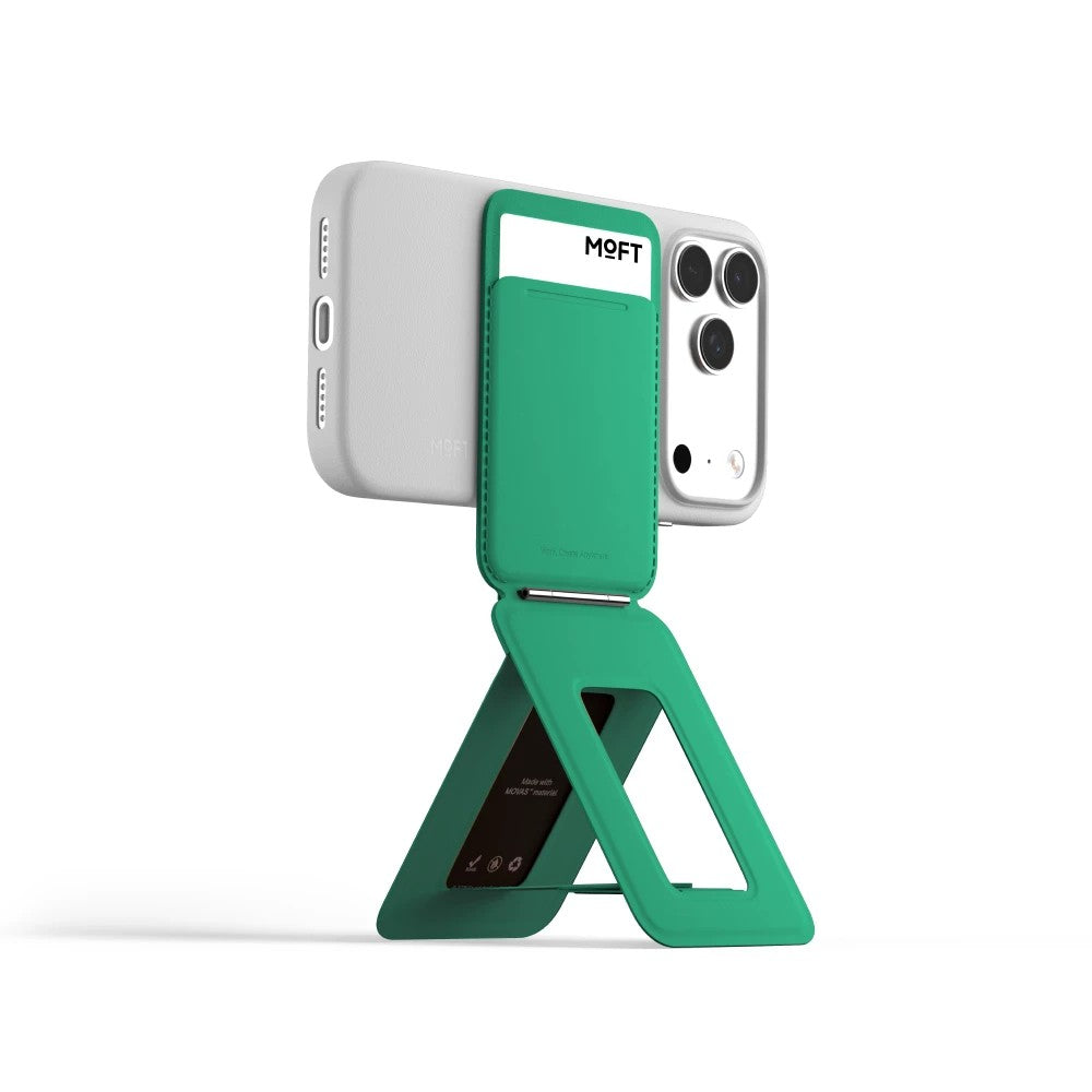 MagSafe Wallet Phone Stand, Foldable Multi-Angle Card Holder Cell Phone Grip for iPhone Series