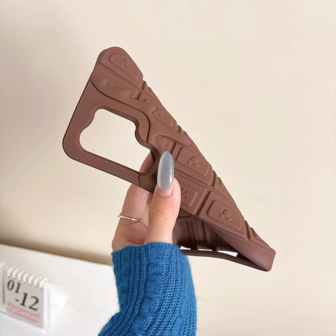 3D Cream Chocolate Phone Case for Samsung S25/S24/S23