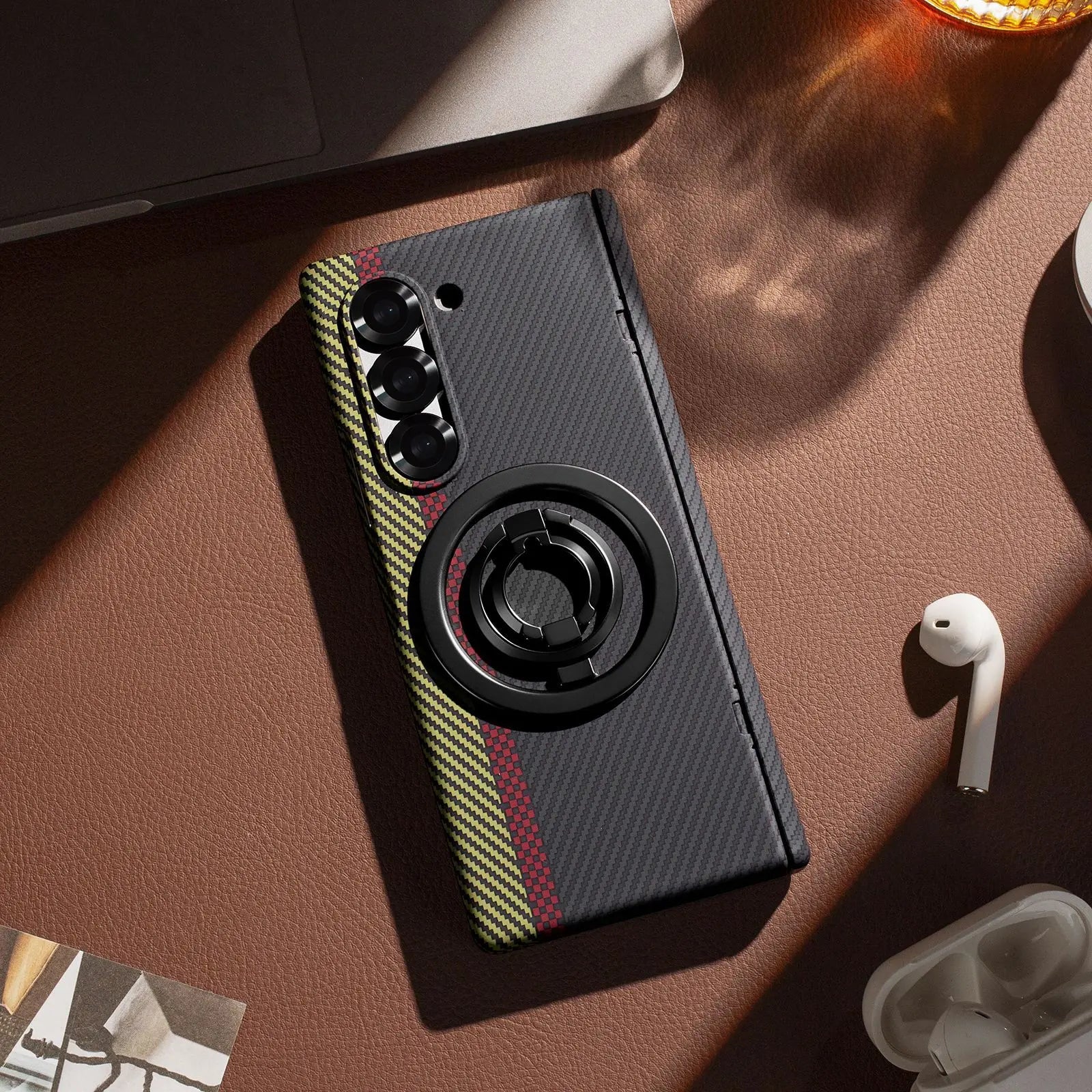 Rotating Stand Phone Case Suitable for Samsung Galaxy Z Fold 我的商店