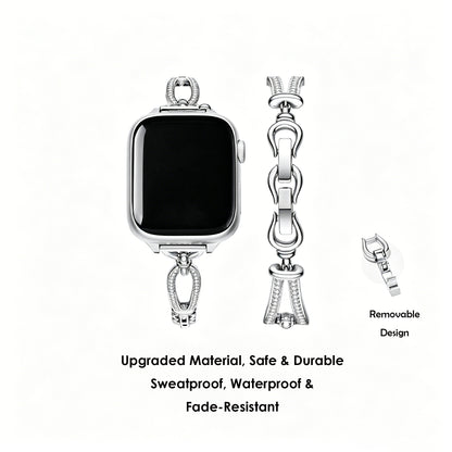 Diamond Titanium Steel Bracelet Band for Apple Watch