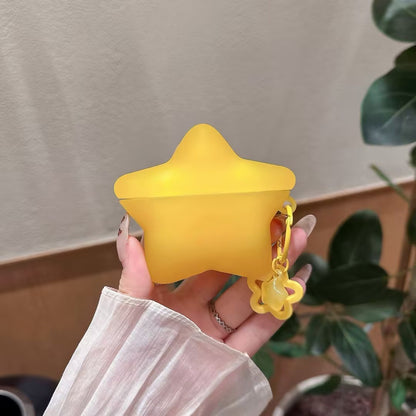 フロストスターAirPodsケース（お揃いのスターチャーム付き）