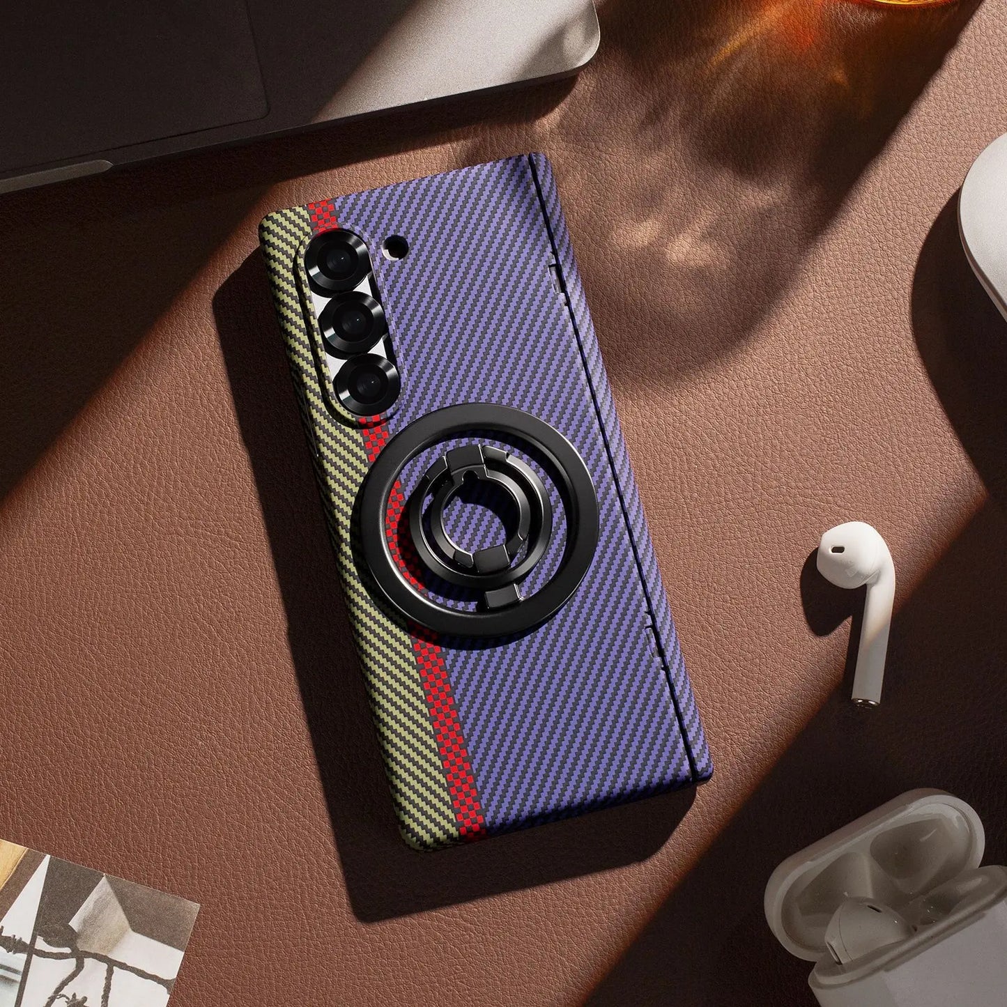 Rotating Stand Phone Case Suitable for Samsung Galaxy Z Fold 我的商店