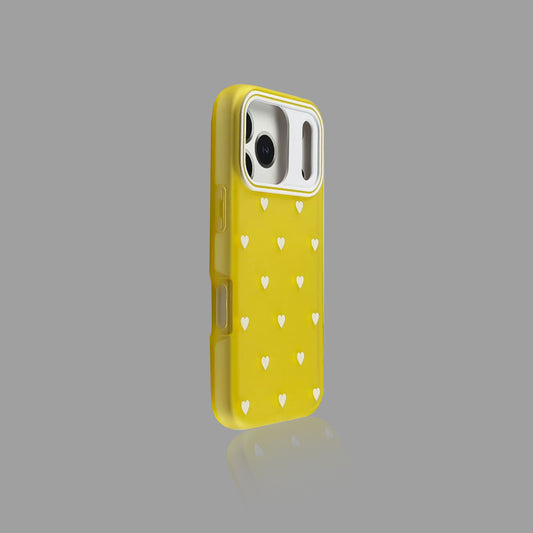マカロン水玉模様つや消しiPhoneケース