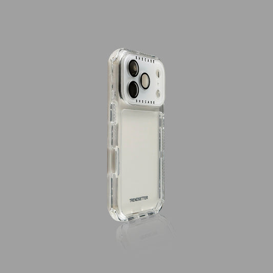 Clear Minimalist iPhone Case – Full Lens Coverage