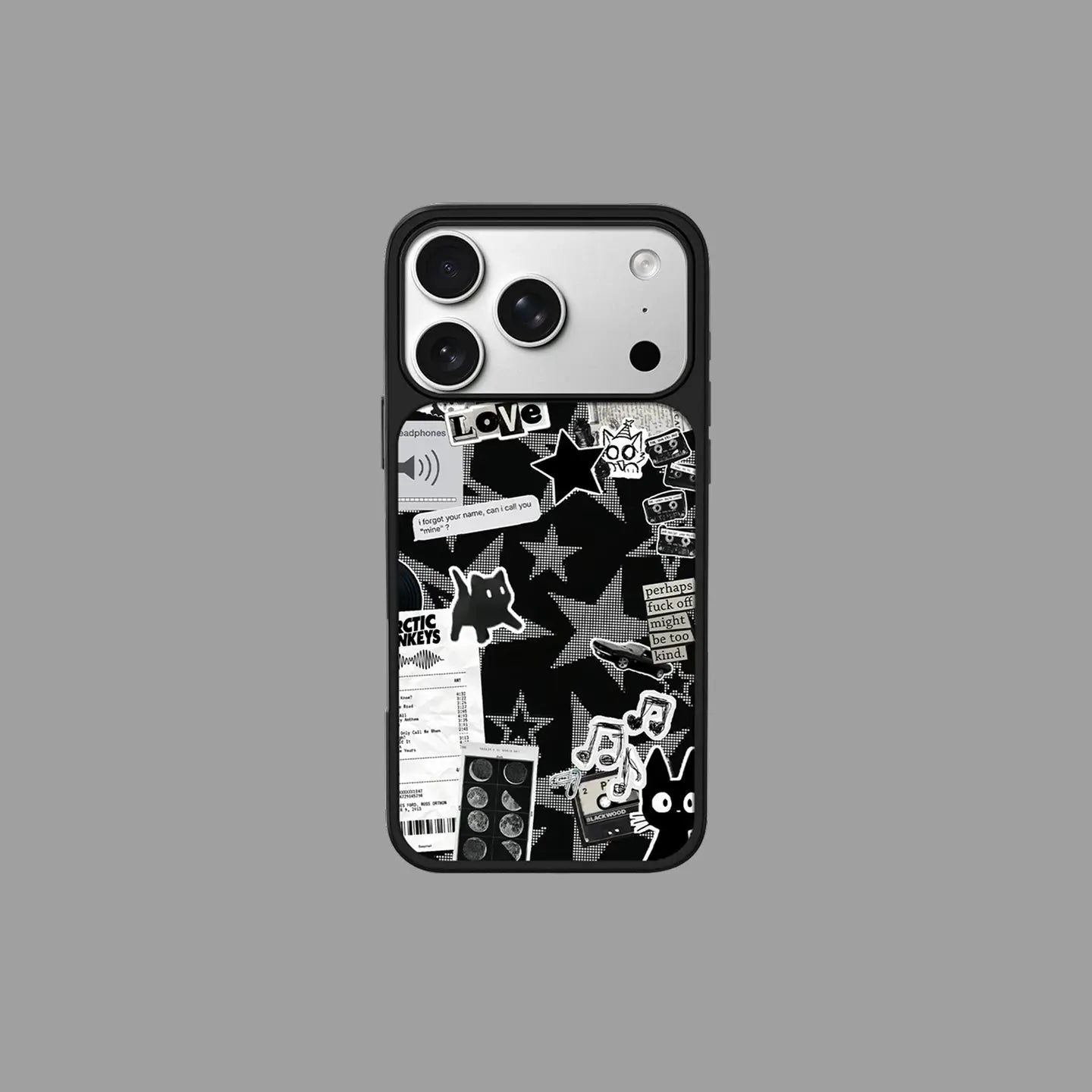 Rock Cat Music Series iPhone Case|Magnetic Compatibility SEACASE