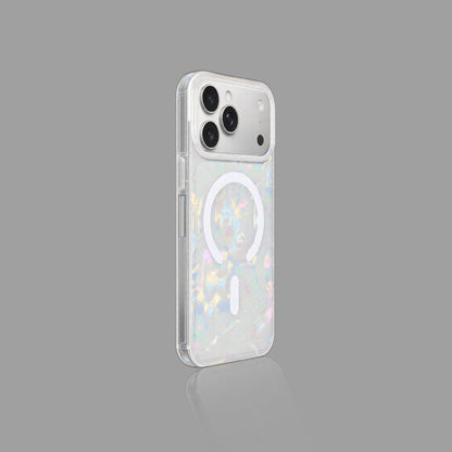 カラフルシェル柄MagSafe対応iPhoneケース