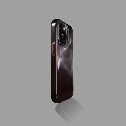 グラデーションストライプ光沢iPhoneケース