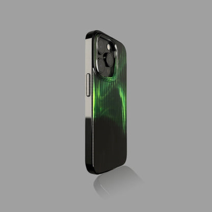 グラデーションストライプ光沢iPhoneケース