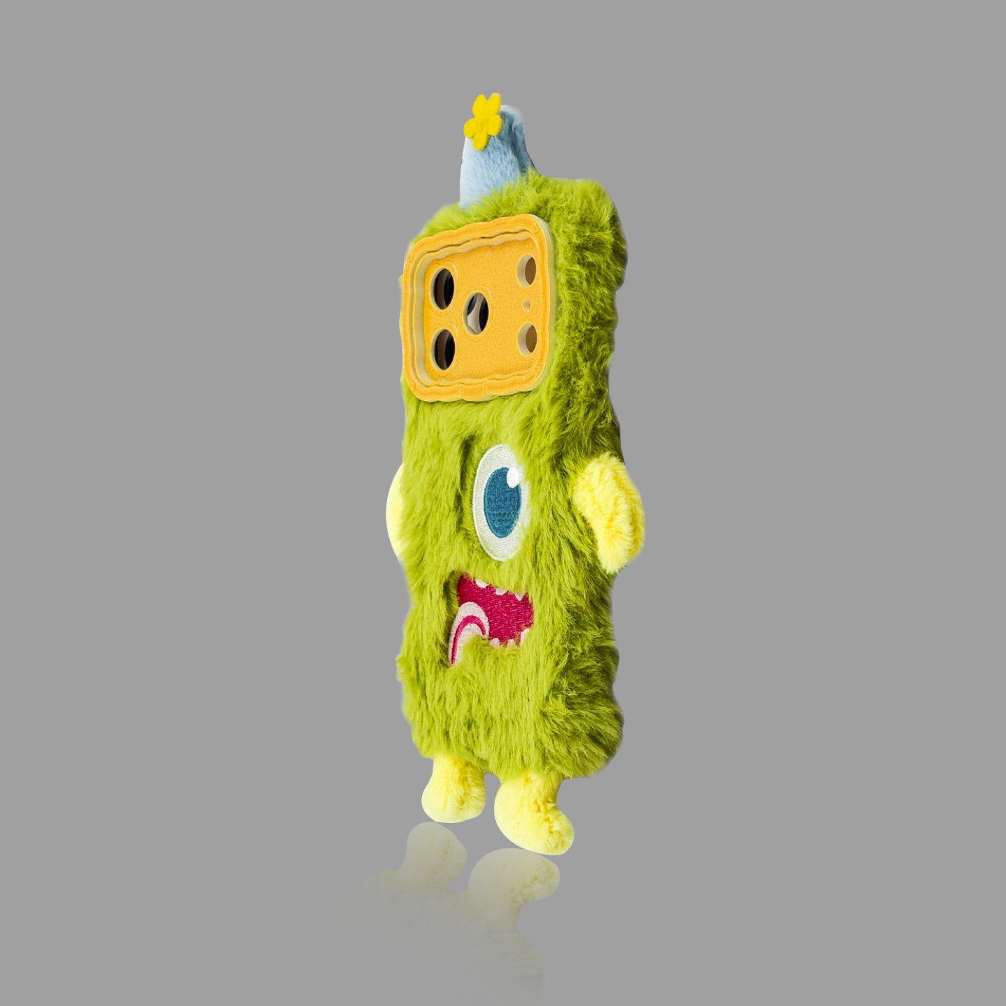 Cozy Fluffy Animal-Themed iPhone Case