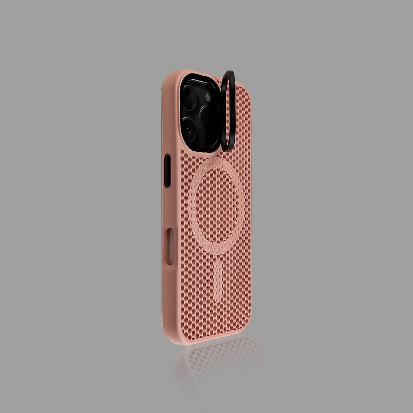 Breathable Heat-Dissipating Honeycomb Magnetic iPhone Case