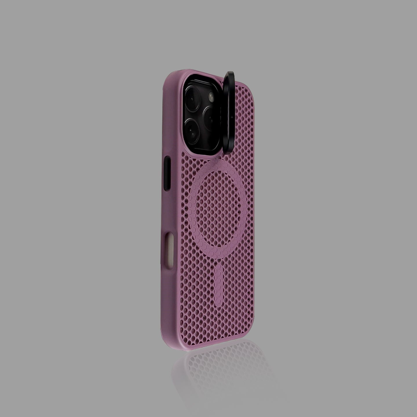 Breathable Heat-Dissipating Honeycomb Magnetic iPhone Case
