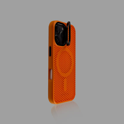 Breathable Heat-Dissipating Honeycomb Magnetic iPhone Case