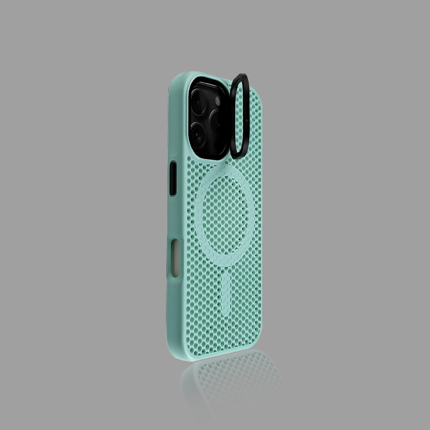 Breathable Heat-Dissipating Honeycomb Magnetic iPhone Case