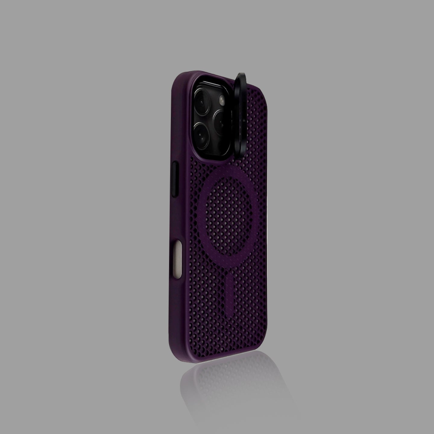Breathable Heat-Dissipating Honeycomb Magnetic iPhone Case