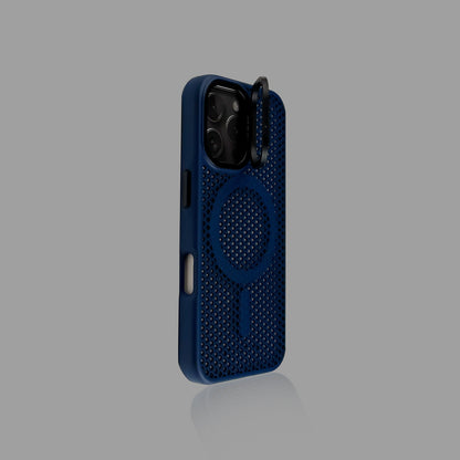 Breathable Heat-Dissipating Honeycomb Magnetic iPhone Case