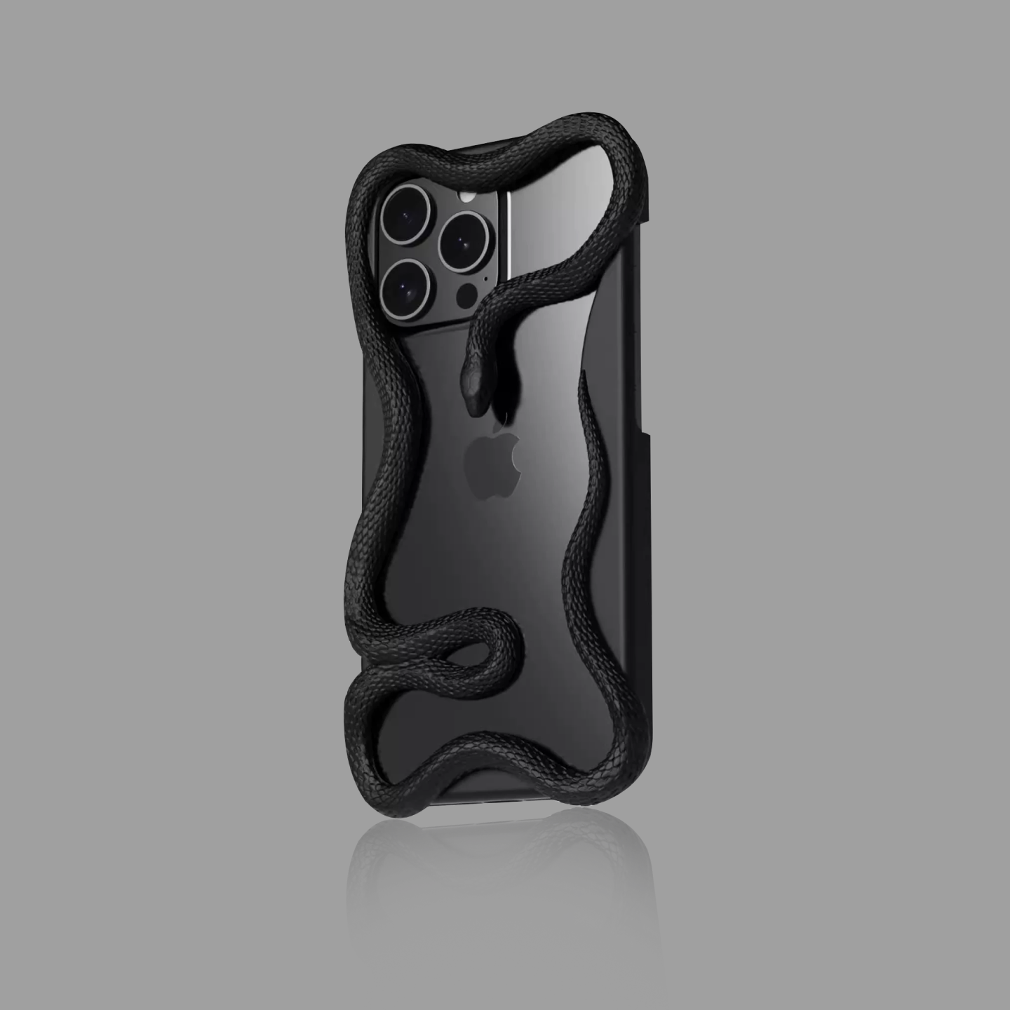 Bold Wrapped Snake Design iPhone Case