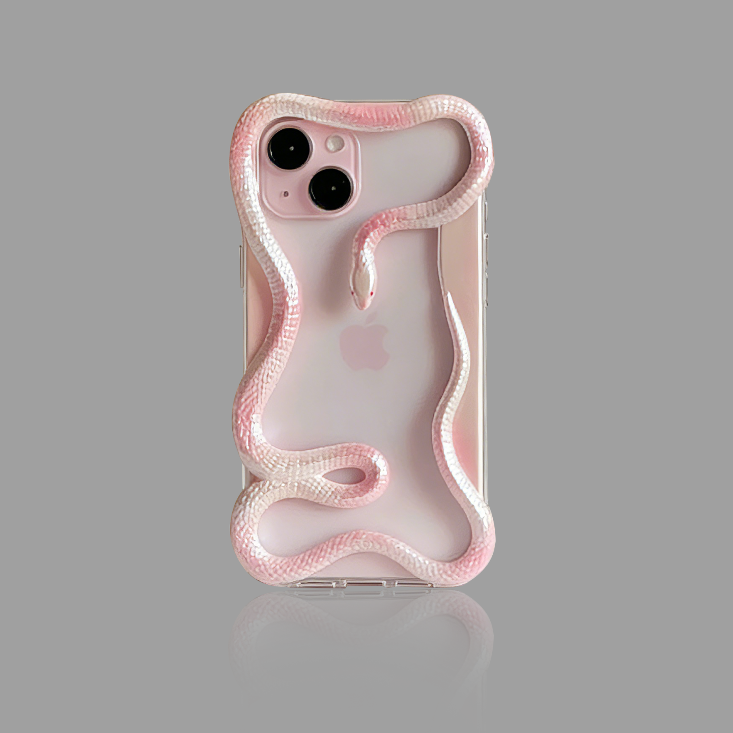 Bold Wrapped Snake Design iPhone Case