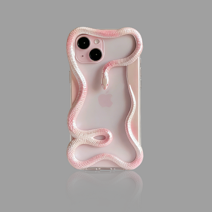 Bold Wrapped Snake Design iPhone Case