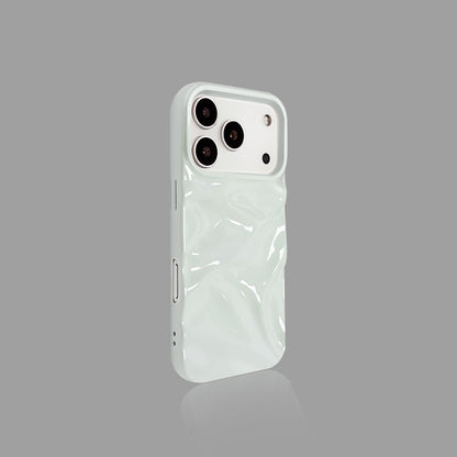 電気メッキマットウォーターリップルiPhoneケース