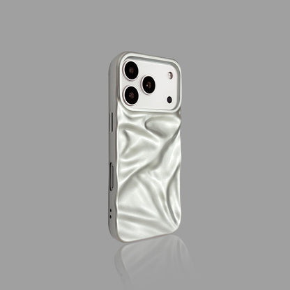 電気メッキマットウォーターリップルiPhoneケース