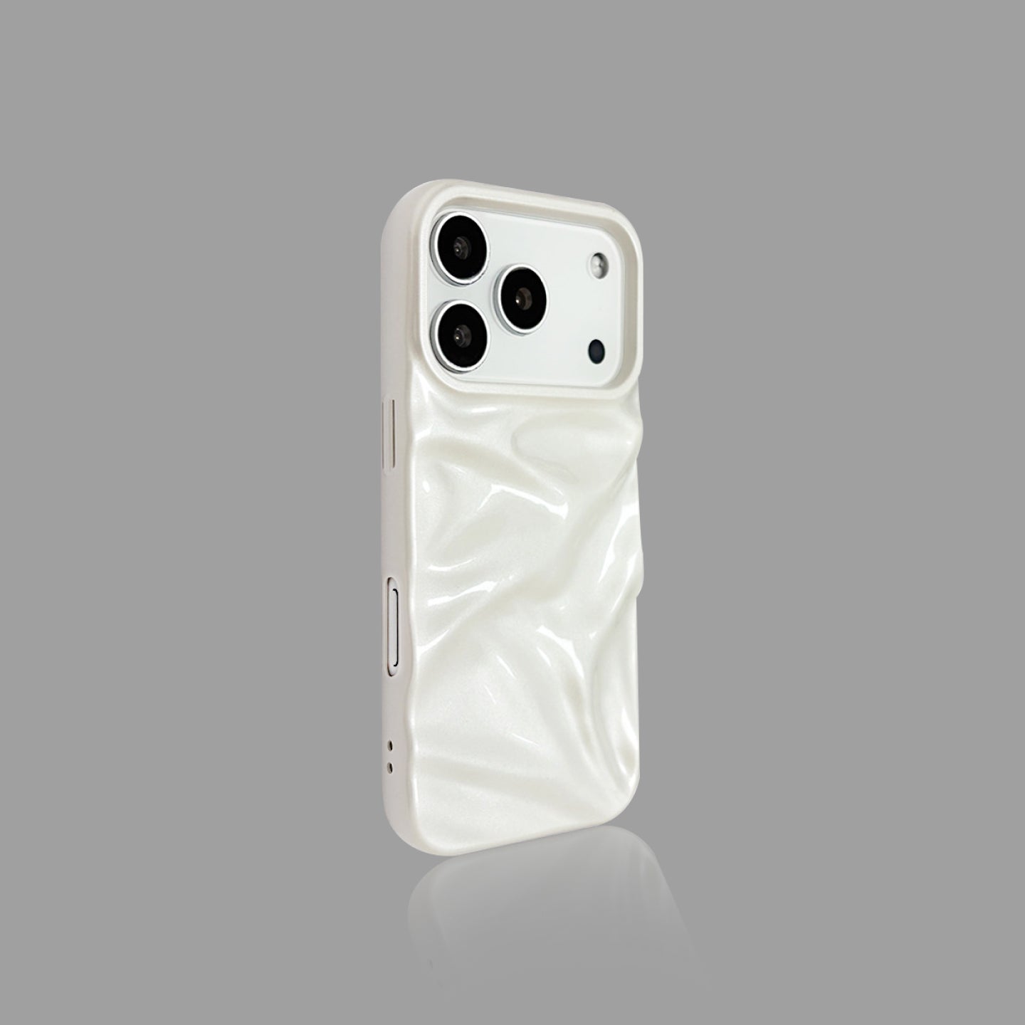 電気メッキマットウォーターリップルiPhoneケース