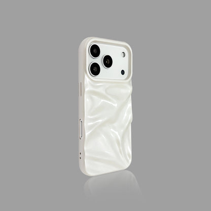 電気メッキマットウォーターリップルiPhoneケース