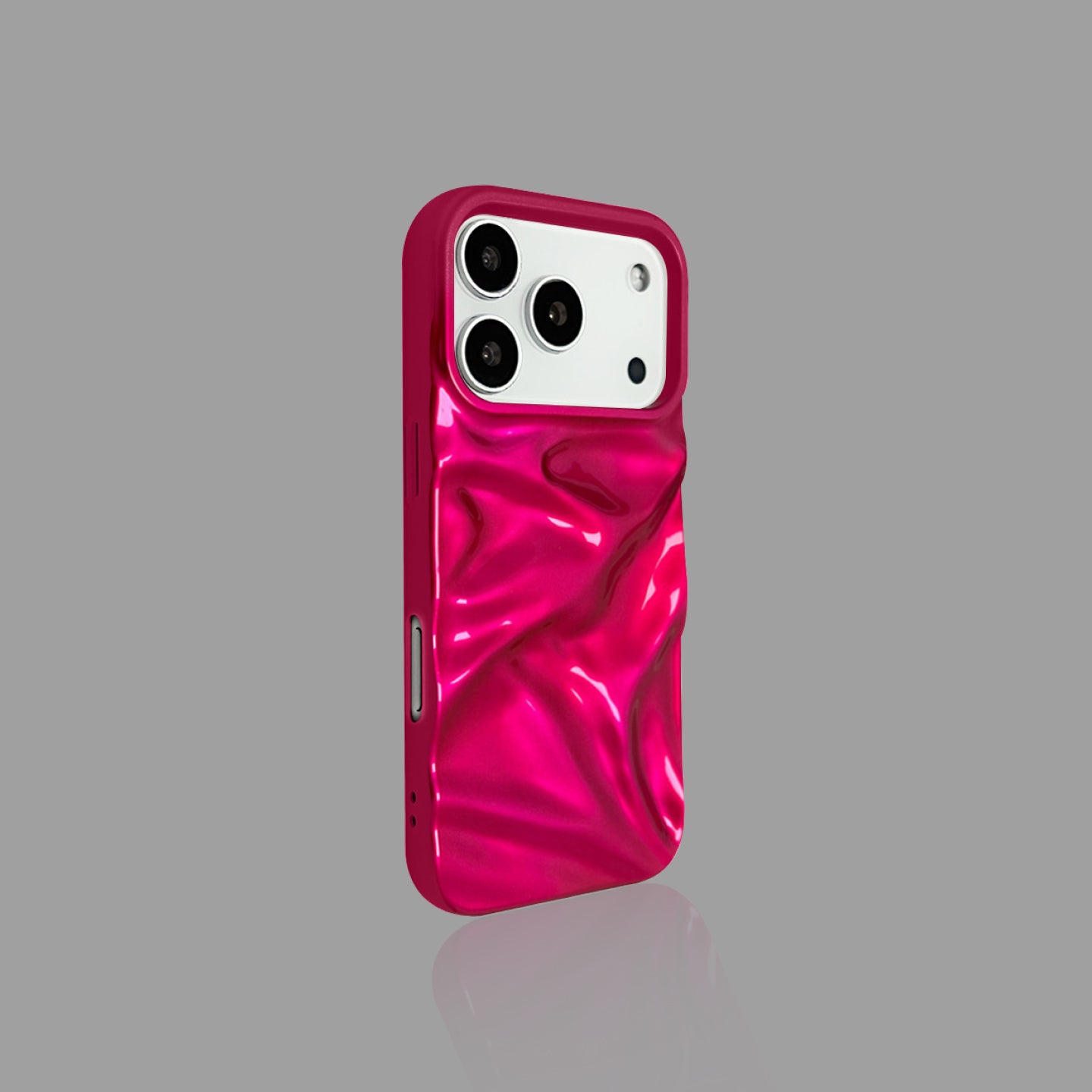 電気メッキマットウォーターリップルiPhoneケース